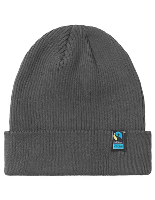Mixed Knit Beanie - Charcoal