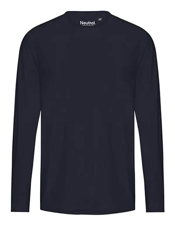 Recycled Performance Long Sleeve T-Shirt - Navy