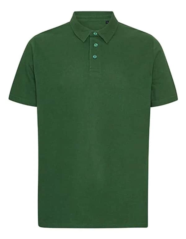 Tiger Cotton Polo - Bottle Green