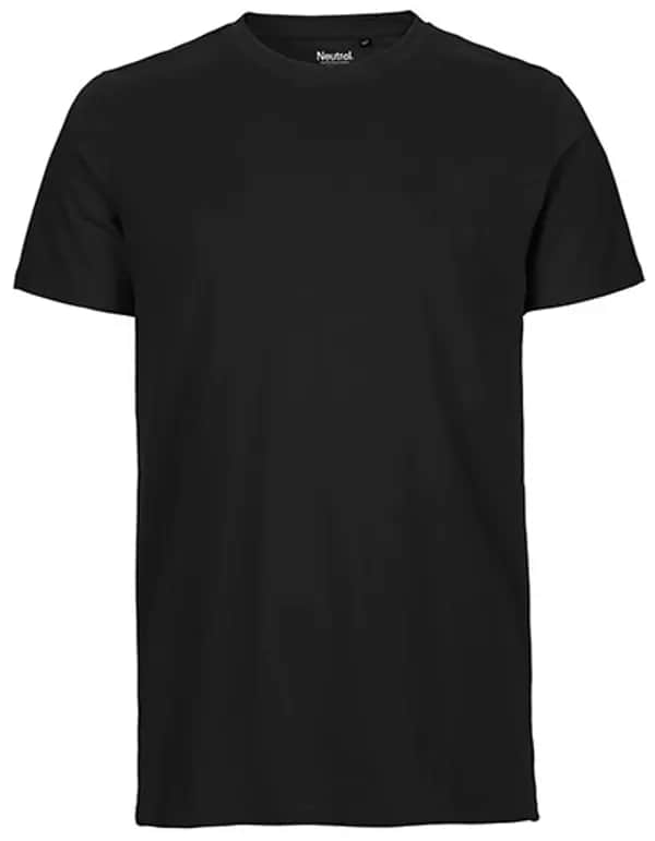 Unisex Tiger Cotton T-Shirt - Black