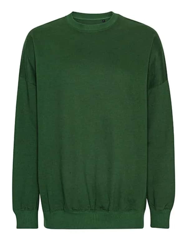Oversized Sweatshirt - Bottle Green