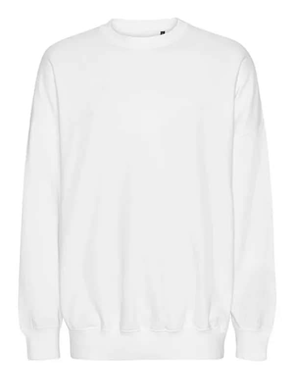 Oversized Sweatshirt - White