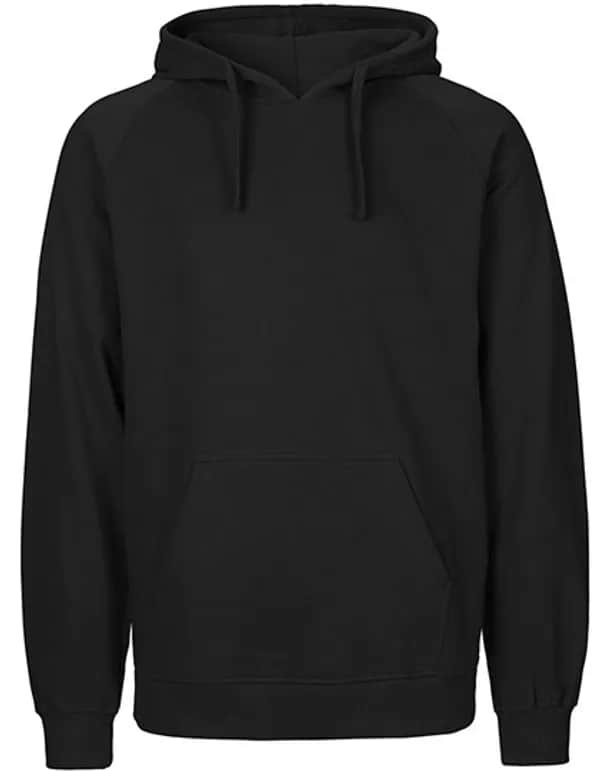 Unisex Tiger Cotton Hoodie - Black