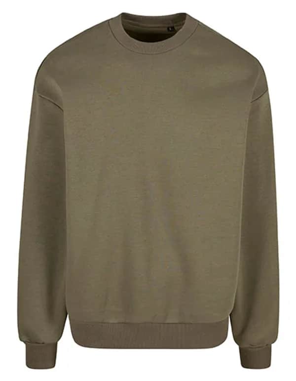 Oversized Crewneck - Olive
