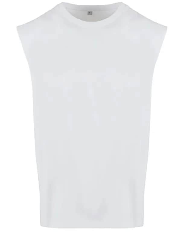 Sleeveless Tee - White