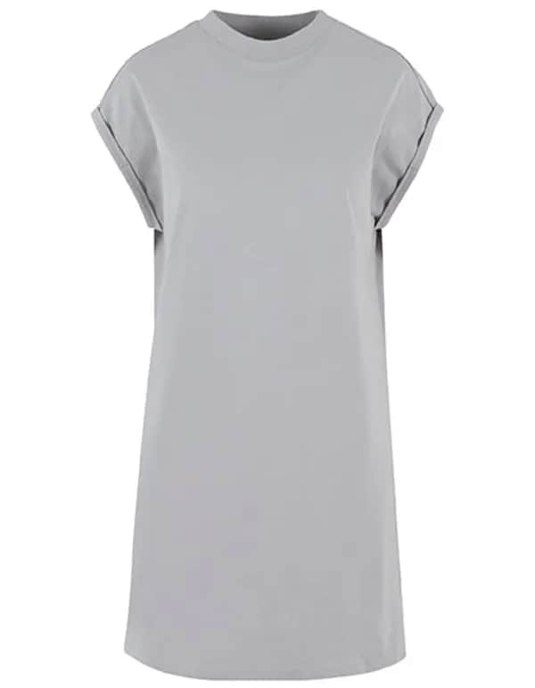 Ladies Extended Shoulder Dress - Light Asphalt