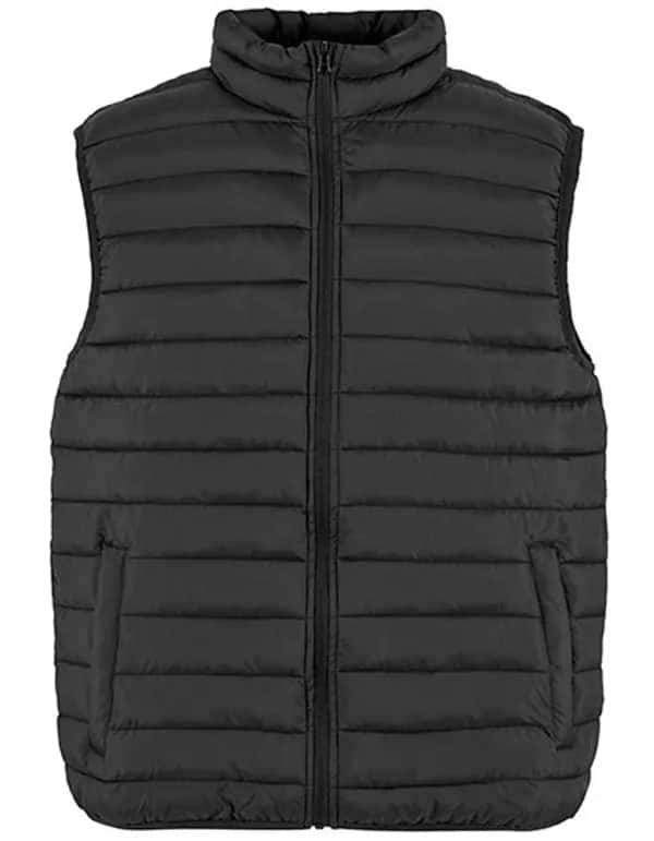 Light Puffer Vest - Black