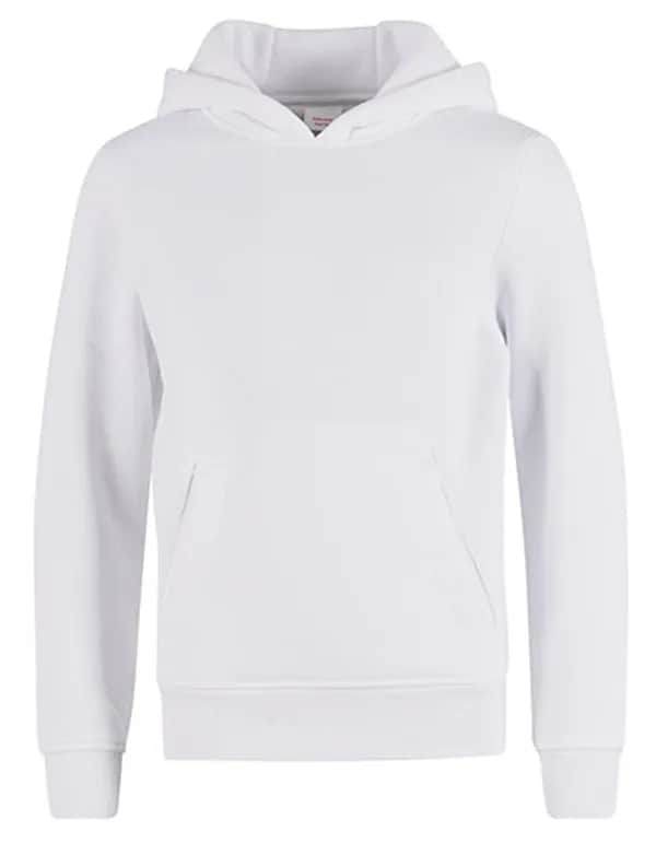 Kids Basic Hoody - White