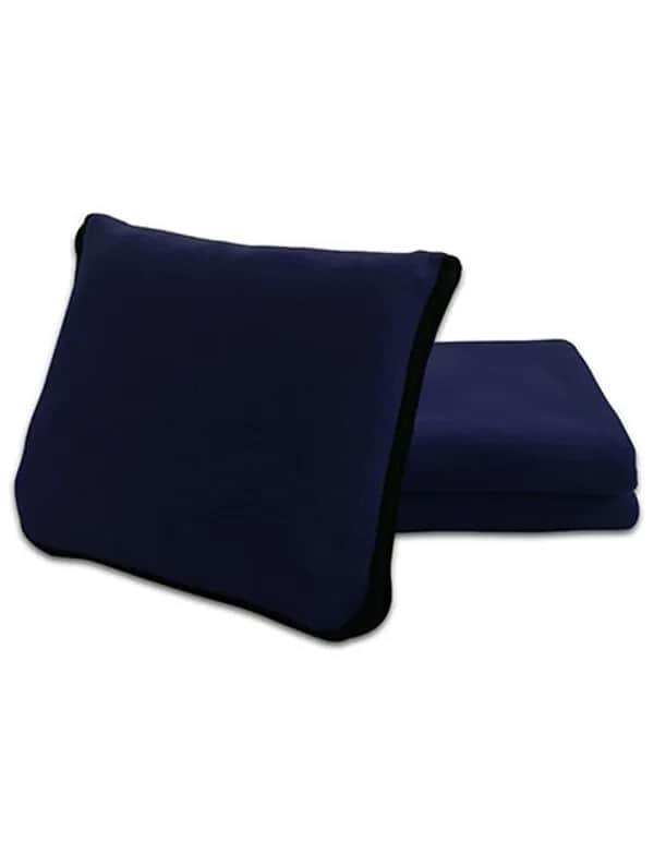 Decken-/Kissen-Set 2 in 1 - Navy Blue