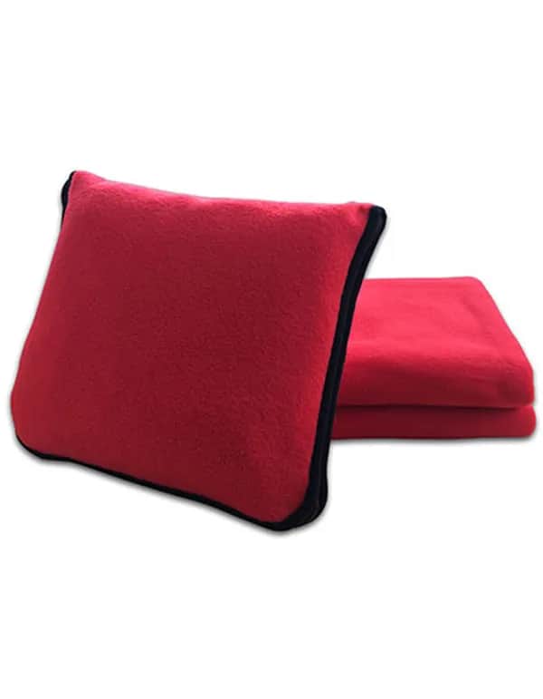 Decken-/Kissen-Set 2 in 1 - Red