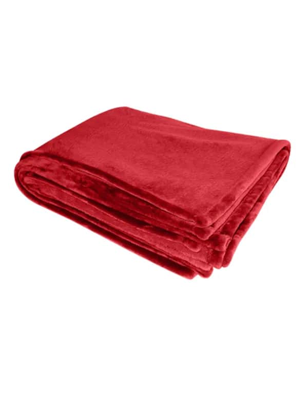 Flanell-Decke - Red