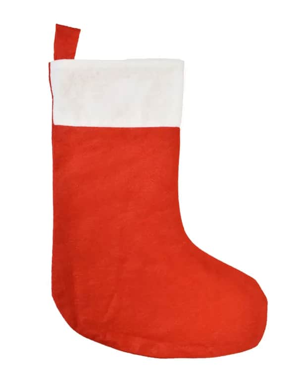 Weihnachtsstrumpf - Red/White