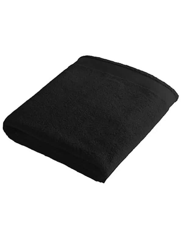 First Class Strandhandtuch - Black
