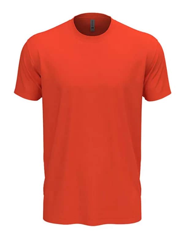 Unisex Crew Neck T-Shirt - Classic Orange