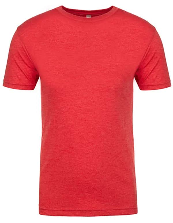 Unisex Tri-Blend T-Shirt - Vintage Red