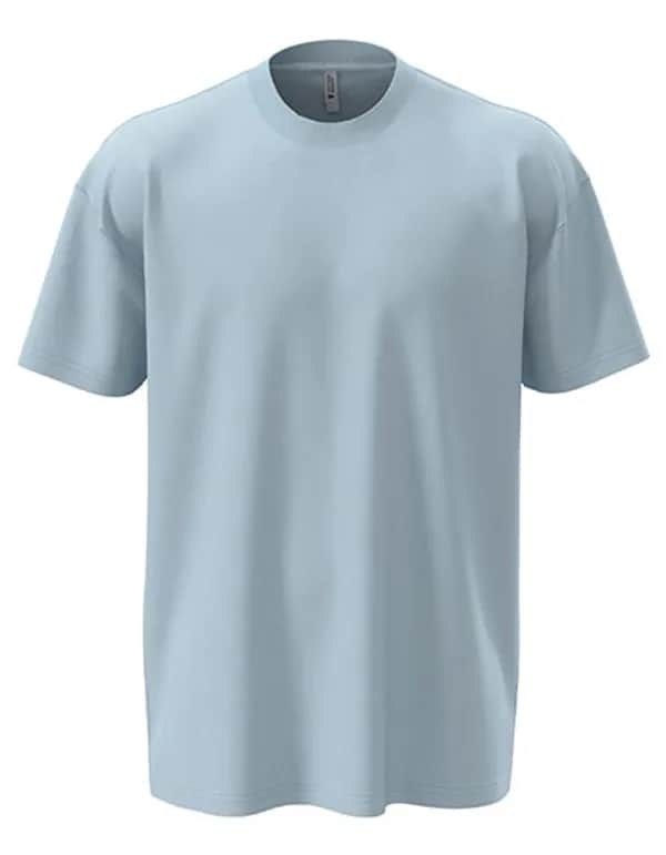 Unisex Heavyweight T-Shirt - Stonewash Denim