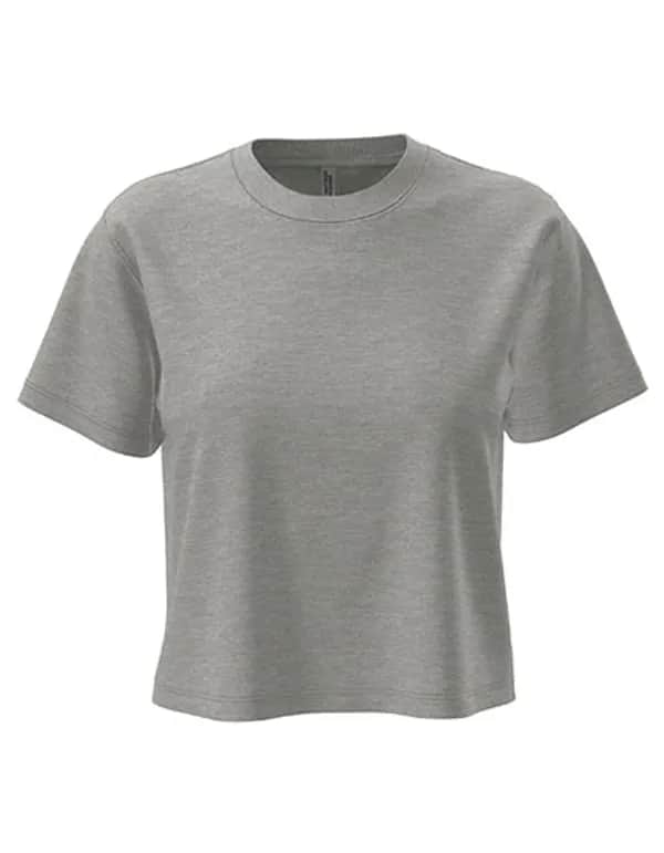 Women´s Heavyweight Boxy T-Shirt - Heather Grey
