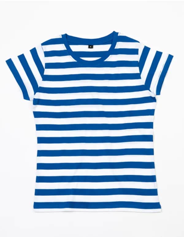 Women´s Stripy T - Classic Blue/White