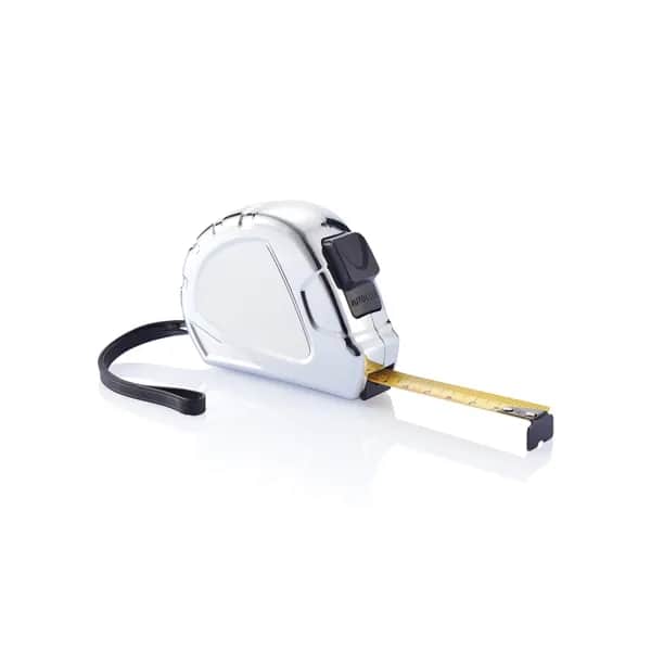 3m/16mm Auto-Stopp Maßband Ergonomic - silber