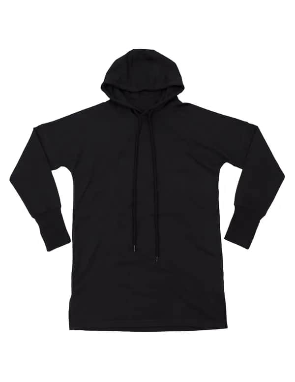 Women´s Hoodie Dress - Black