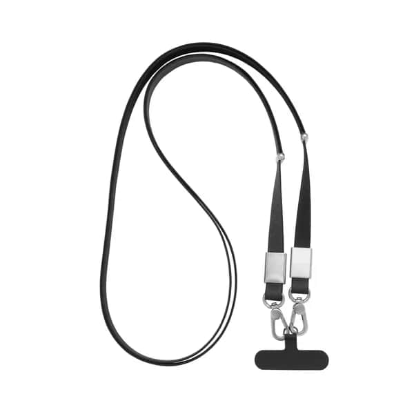 Nivo Crossbody-Handyband aus RCS recyceltem PET - schwarz