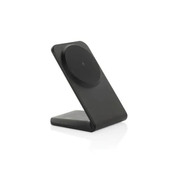 VoltPerch 15W magnetischer Wireless Charger aus RCS rec. ABS - schwarz
