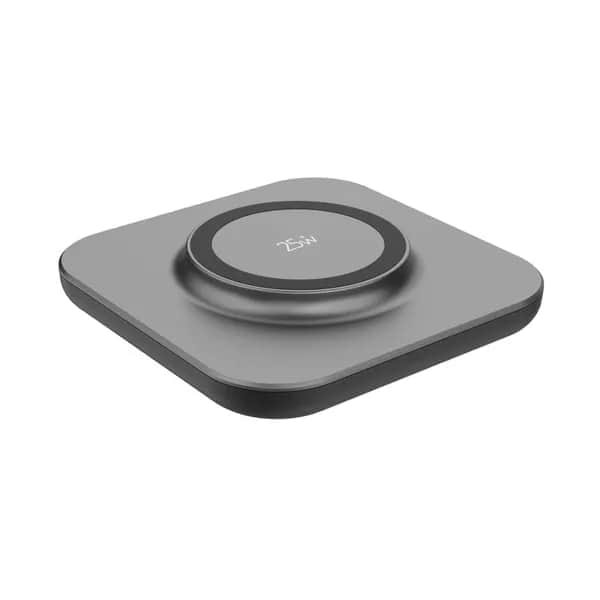 Quantum Ultra-Fast 25W magnetisches Wireless-Charging-Pad - grau