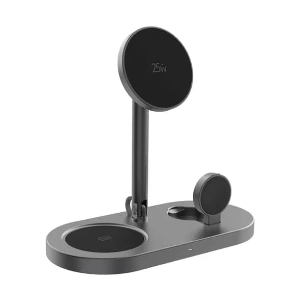 Quantum Ultra-Fast RCS 25W magnetischer Desk-Charger - grau
