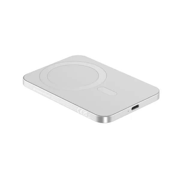 Urban Vitamin Burbank 3000mAh Powerbank aus RCS Plastik/Alu - silber