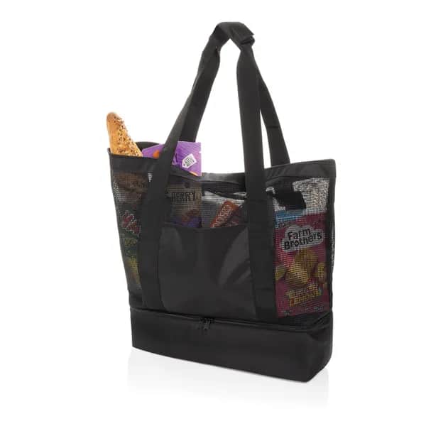 Iqlo Aware™ RPET 2-in-1 Kühltasche - schwarz