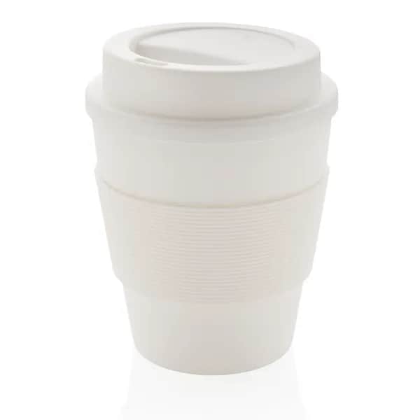 Wiederverwendbarer Kaffeebecher 350ml - weiß