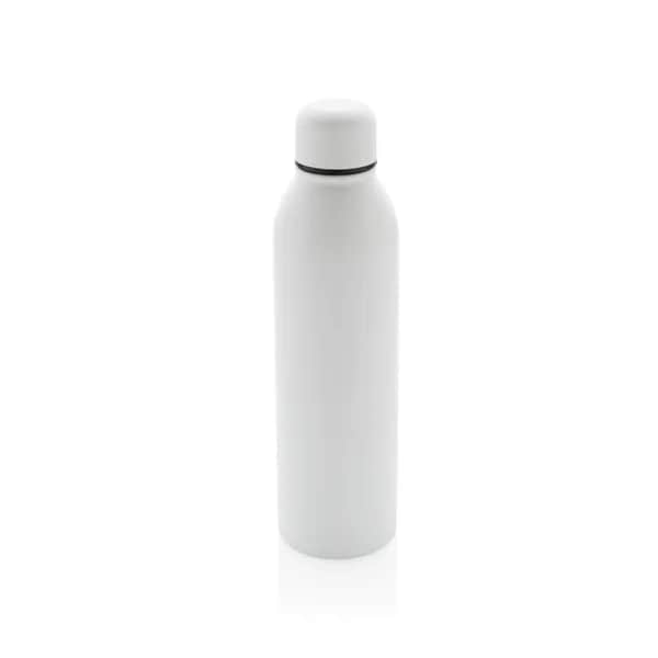 RCS recycelte Stainless Steel Vakuumflasche - weiß