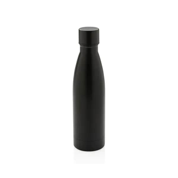 RCS recycelte Stainless Steel Solid Vakuum-Flasche - schwarz