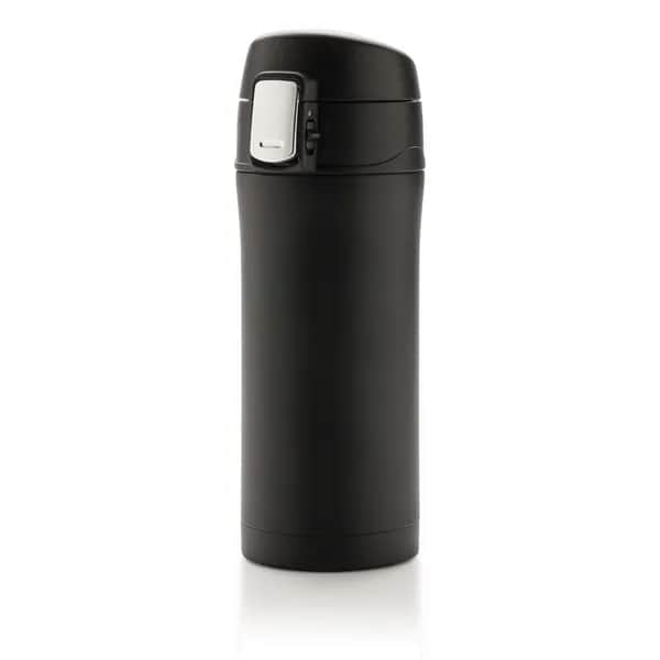 Easy-Lock Vakuum-Becher aus RCS recyceltem Stainless-Steel - schwarz