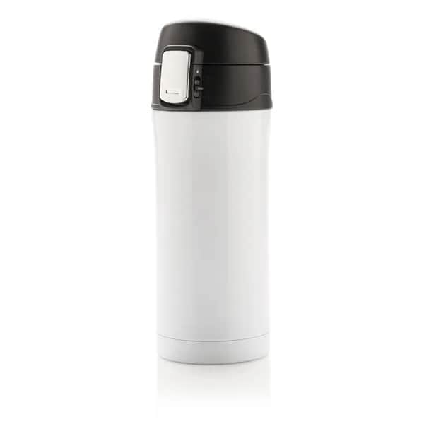 Easy-Lock Vakuum-Becher aus RCS recyceltem Stainless-Steel - weiß
