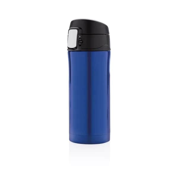 Easy-Lock Vakuum-Becher aus RCS recyceltem Stainless-Steel - blau