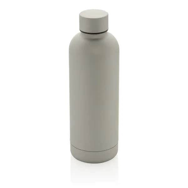 Impact Vakuumflasche aus RCS recyceltem Stainless-Steel - silber