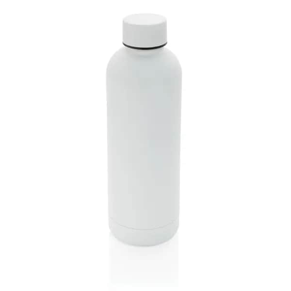 Impact Vakuumflasche aus RCS recyceltem Stainless-Steel - weiß