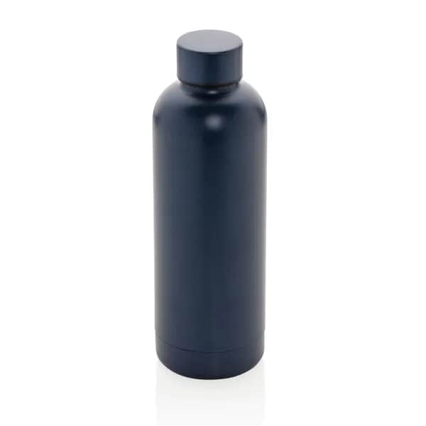 Impact Vakuumflasche aus RCS recyceltem Stainless-Steel - blau