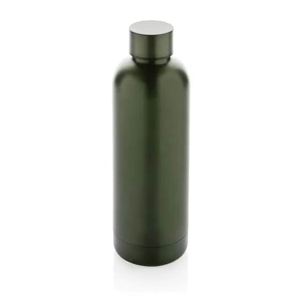 Impact Vakuumflasche aus RCS recyceltem Stainless-Steel - grün