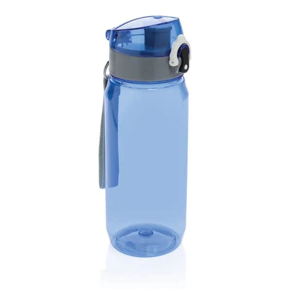 Yide RCS rPET verschließbare Wasserflasche 600ml - blau