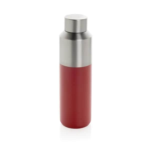 Fluid Flasche aus RCS-zertifiziert recyceltem Stahl, 600ml - rot