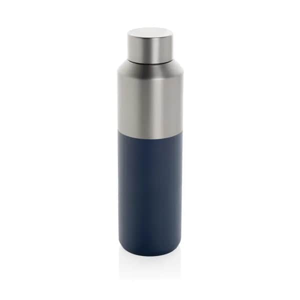 Fluid Flasche aus RCS-zertifiziert recyceltem Stahl, 600ml - navy blau
