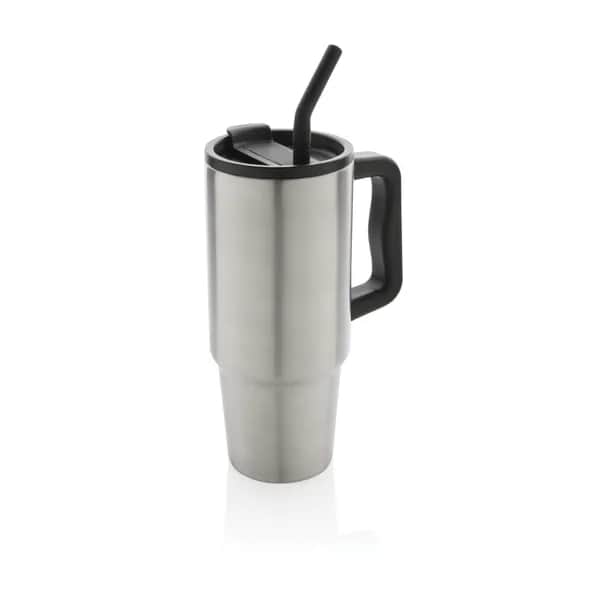 Embrace Deluxe Becher aus RCS recyceltem Edelstahl 900ml - silber