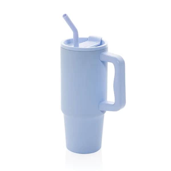Embrace Deluxe Becher aus RCS recyceltem Edelstahl 900ml - hellblau