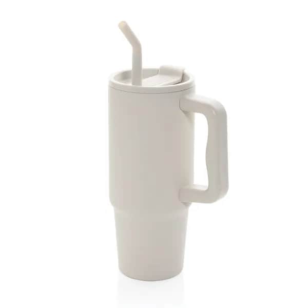 Embrace Deluxe Becher aus RCS recyceltem Edelstahl 900ml - beige
