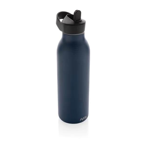 Avira Ara RCS Re-Steel Fliptop Wasserflasche 500ml - navy blau