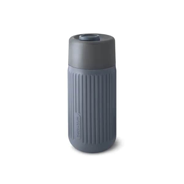 Black+Blum Glas-Reisebecher 340ml - grau