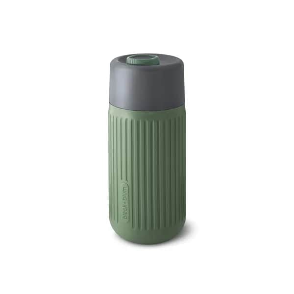Black+Blum Glas-Reisebecher 340ml - Olivgrün
