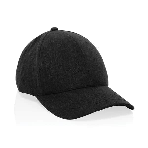 Milo AWARE™ 6-Panel-Heather-Kappe - schwarz